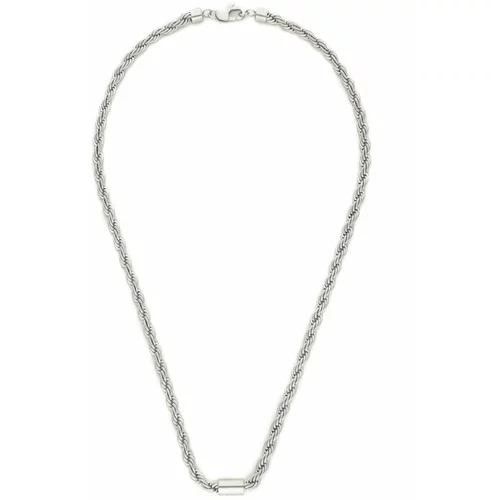 Armani Exchange Ogrlica Icon Chains AXG0125040 Silver