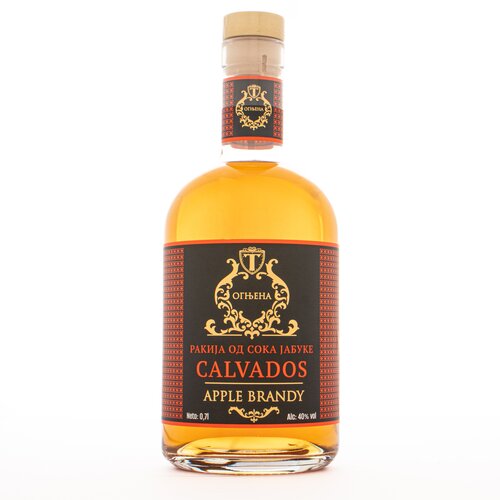 Ognjena Rakija od soka jabuke Calvados, 0.7 l Cene