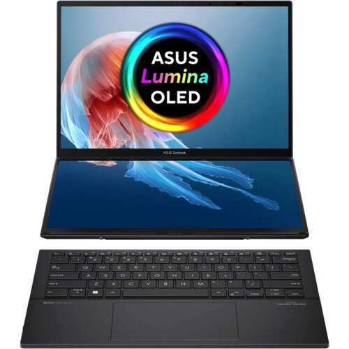Asus ZenBook Duo OLED 14 UX8406CA-QL263W 90NB14X1-M00ER0 14&amp;quot; OLED zaslon na 16GB dotik, U9-1285H RAM, 1TB SSD, Windows 1 Slike