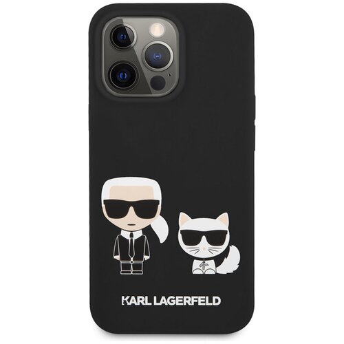  Maska za iPhone 13 Pro 61 in crna Karl Lagerfeld Silicone Case Karl&Choupette Cene