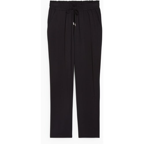 CA ženske pantalone, sužen kroj, crne Cene