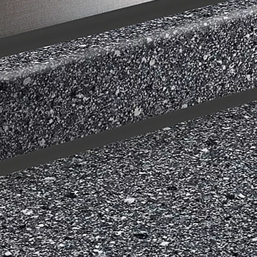 RESOPAL kutna lajsna za radne ploče (black granite, 305 cm)