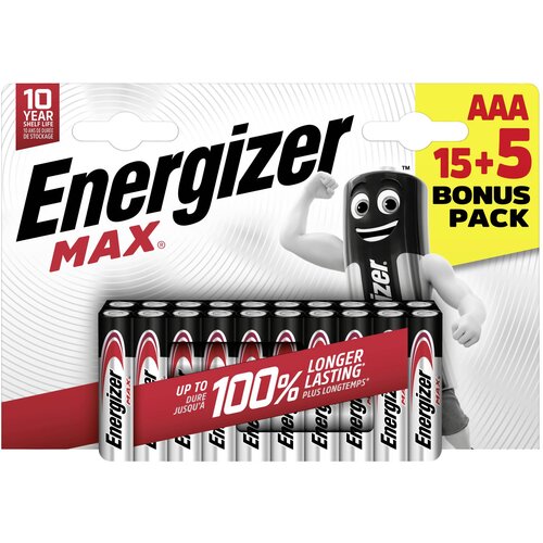 Energizer Max micro (aaa)-baterija alkalno-manganov 1.5 V 20 kos, (20641737) Cene