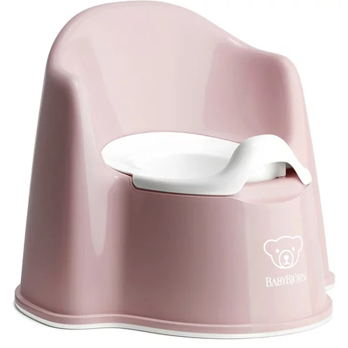 BABYBJORN dječja kahlica potty chair powder pink/white
