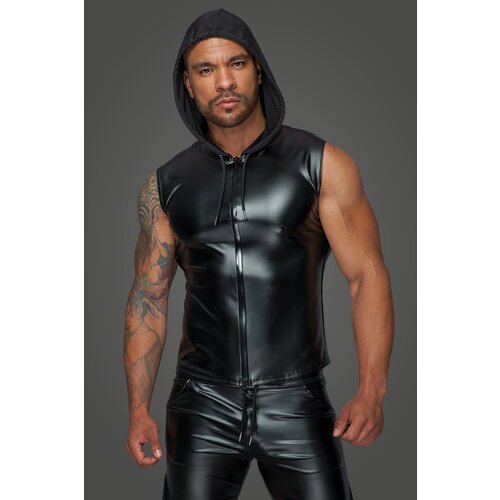 Noir Handmade H062 Hooded Shirt with 2-way Zipper M Slike