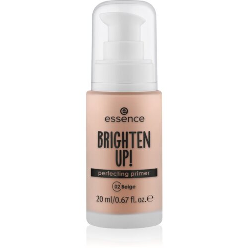 Essence BRIGHTEN UP! Perfecting Primer tekoča podlaga za ličila odtenek 02 Beige 20 ml Slike