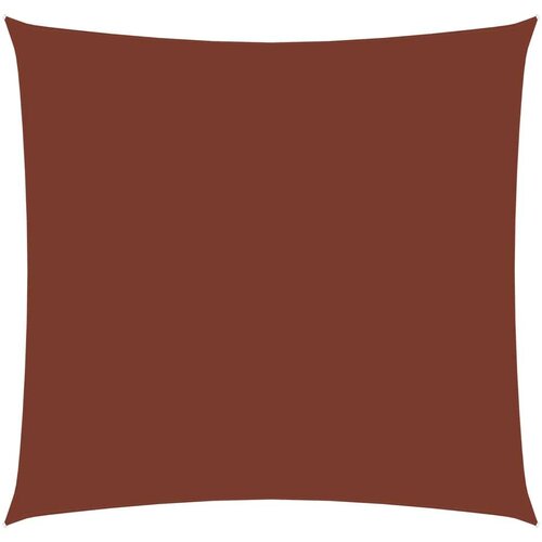  Jedro protiv sunca od tkanine četvrtasto 3 x 3 m boja cigle Slike