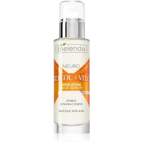 Bielenda Neuro Glicol + Vit. C nočni pomlajevalni serum s piling učinkom 30 ml Cene