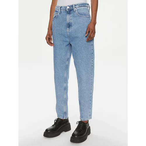 Tommy Jeans Jeans hlače DW0DW17564 Modra Mom Fit