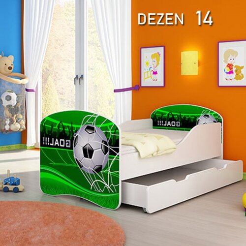 Olimp Sport dečiji krevet drveni 180x80cm sa fiokom i gratis dušek 45 dezena Cene