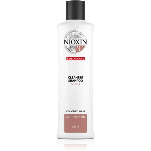Nioxin System 3 Color Safe šampon za čišćenje za obojenu rijetku kosu 300 ml Cijene