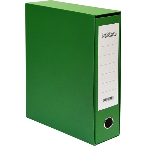 Registrator Optima A4/80 s kutijom , Zelena Cijene