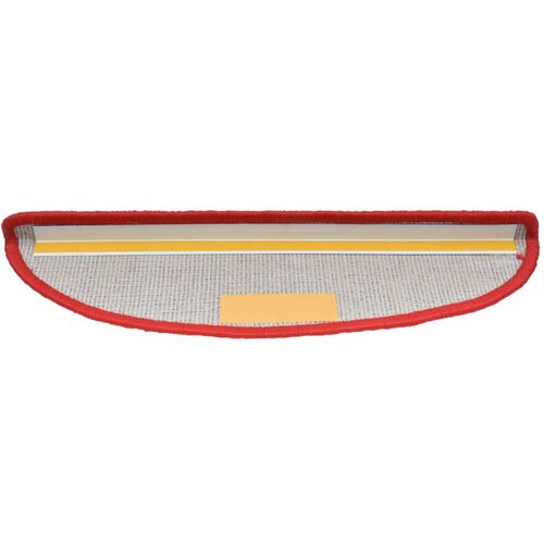  Otirači za stepenice 10 kom 65 x 21 x 4 cm crveni Slike