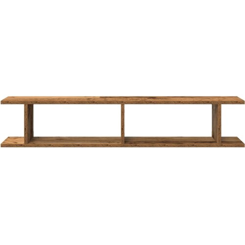  Zidne police 2kom boja staro drvo 105x18x20cm konstruirano drvo Slike