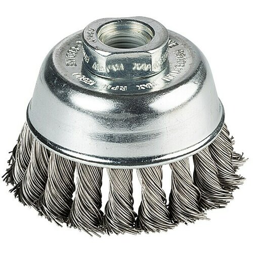 CRAFTOMAT Okrugla žičana četka (Namijenjeno za: Kutna brusilica, Plemeniti čelik, Pleteno) Slike