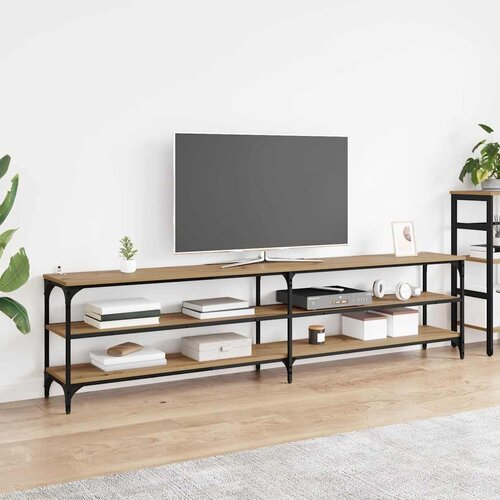 vidaXL TV ormar Umjetnički hrast 200 x 30 x 50 cm Cene