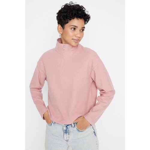 Trendyol Sweatshirt - Rosa - Regular fit Slike