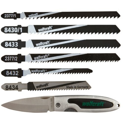 Wolfcraft 2377000 nož za ubodnu testeru T prihvat + nož Slike
