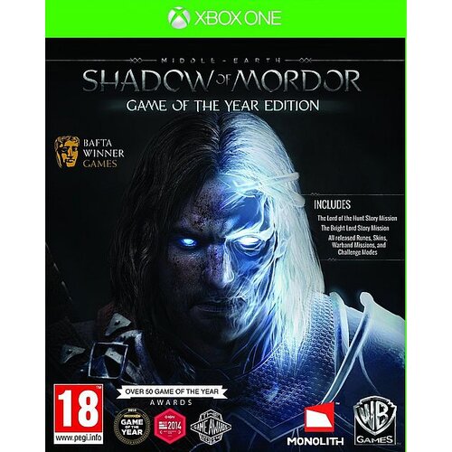Wb Games igrica xbox one middle earth - shadow of mordor - game of the year edition Slike