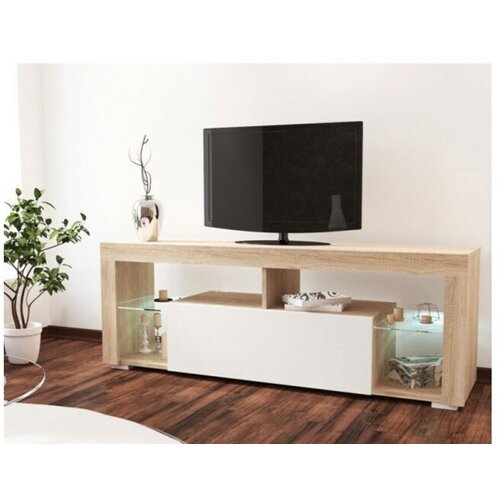 Gent TV komoda Modesto sonoma+bel Cene
