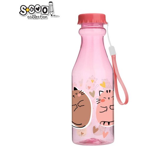 Scool SC2627 Flašica za vodu PVC 500ml, Roze Cene