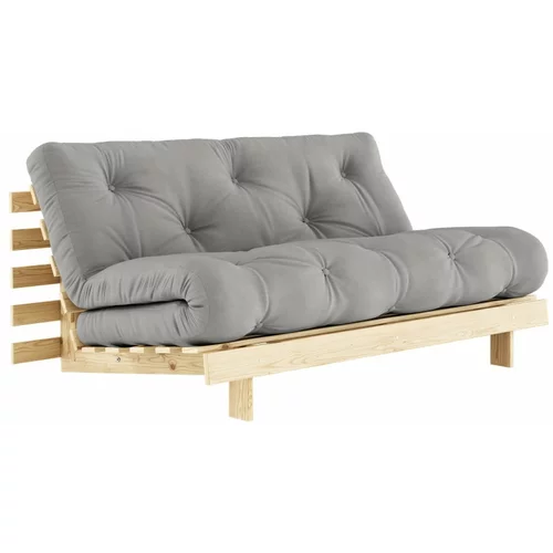 Karup Design Sivi kauč na razvlačenje 160 cm Roots -