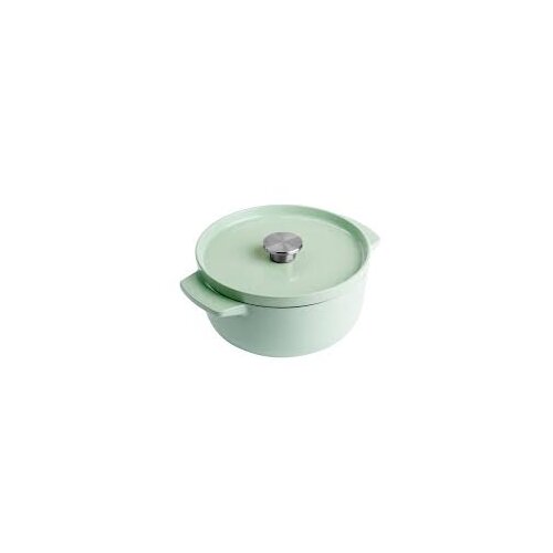 Kitchenaid Br&auml;ter mit Deckel Gusseisen 22cm, hellgr&uuml;n Cijene