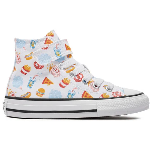 Converse Modne superge Chuck Taylor All Star Easy On Snacks A07377C Bela