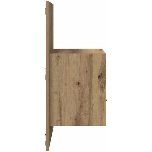  Noćni ormar 2 kom. Umjetnički hrast 50 x 32,5 x 80cm Slike