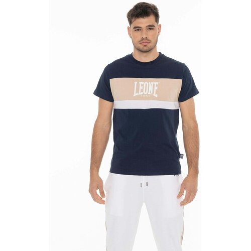 Leone 1947 Majice s kratkimi rokavi Man T-Shirt Short Sleeves Easy Modra Cene