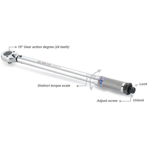KING TONY Kralj Tony Dynamometric Key 1/4 &amp;quot;5 - 25nm 280 mm, (21121948) Slike