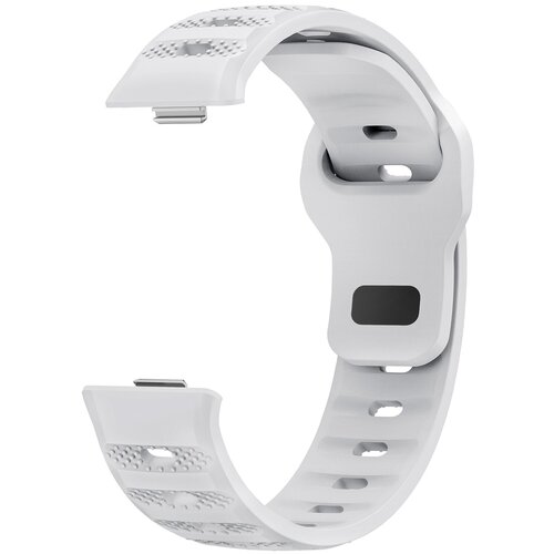 INF Združljiv s Huawei Fit 4/Fit 3: Silikonski pa&scaron;ček z vzorcem pik White, (5000085912) Cene