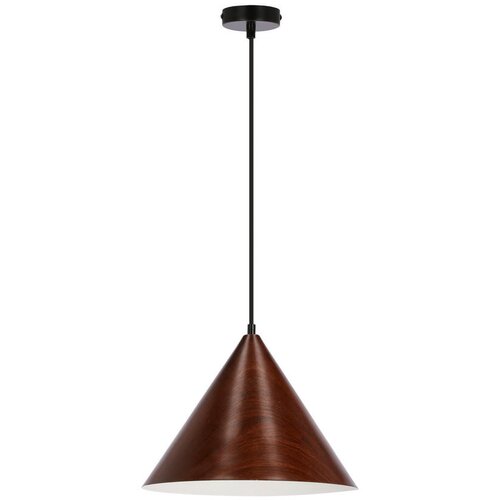 Candellux Lighting temno rjava viseča svetilka s kovinskim senčnikom &oslash; 32 cm dunca Cene