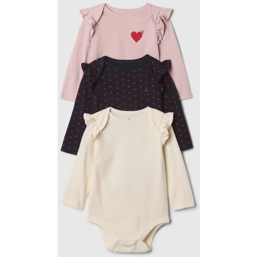 GAP Baby bodysuit, 3 pcs - Girls