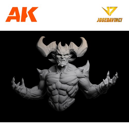 AK Interactive Busto Gh&amp;ocirc;rm - Resin Bust KJD007 Slike