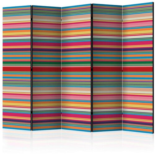 Artgeist Paravan Subdued Stripes I, 5-Delni, Dvostranski Cene