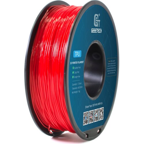 GEEETECH TPU Transparent Blue, 1.75 mm / 1000 g Slike