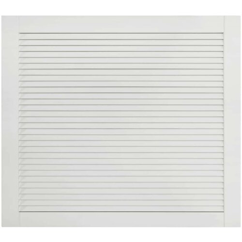  Vrata za omarico z letvicami 4 kosi bela 39,5x49,4 cm borovina, (21413212) Slike