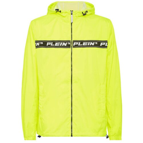 Philipp Plein Sport Vetrovke NYLON WINDBREAKER YELLOW Rumena Slike