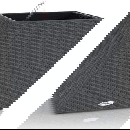 LECHUZA Cvetlično korito CUBE Cottage 50 ALL-IN-ONE granit, (20981338) Slike
