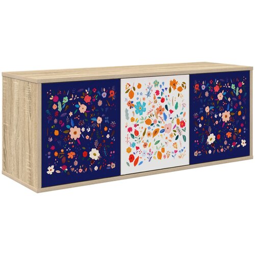 ormar za montažu na zid MAINZ 102 x 33 x 40 cm Hrast sonoma Cene