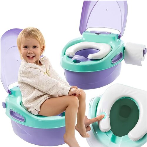 Prenosna otroška kahlica in nastavek za WC školjko- 3v1 - Baby shower - Za 1 leto Cene
