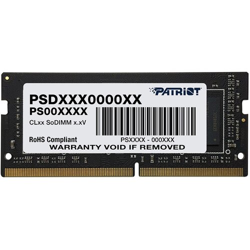 Patriot Memory RAM za prenosnike Signature Line PSD48G26662S 8GB DDR4/2666MHz/CL19 Cene