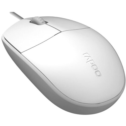  Mi&amp;scaron; RAPOO N100.WHITE Wired Mouse, R-18102 Slike