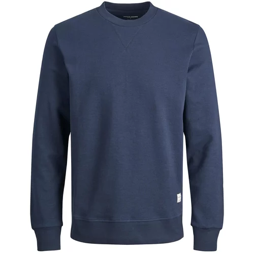 Jack & Jones Plus Sweater majica mornarsko plava