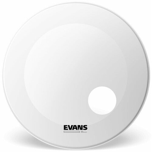 Evans BD20RGCW EQ3 Coated White 20&amp;quot; Bela Rezonančna opna za boben Slike