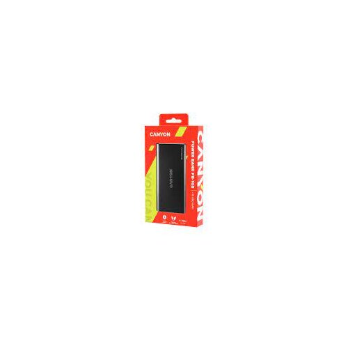 Canyon PB-108 Power bank 10000mAh Li-poly battery / Input 5V/2A / Output 5V/2.1A(Max), 140*68*16mm / 0.230Kg / Black Cijene