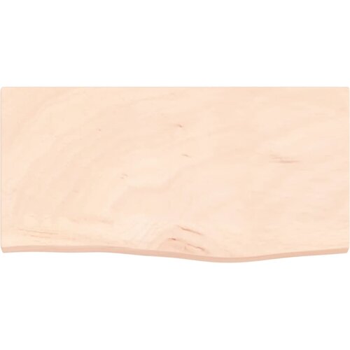  Zidna polica 60x30x(2-4) cm neobrađena masivna hrastovina Slike