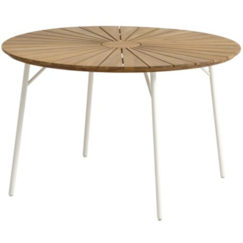 Olimp Sport Sto Atons Ø120 natur/bela Cene