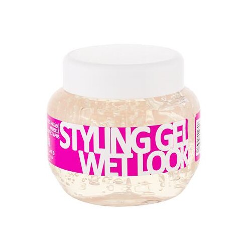 Kallos Cosmetics styling gel wet look gel za lase z mokrim učinkom 275 ml Slike